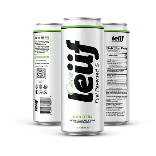 Coca Energy Drink 12oz - Lemon Iced Tea