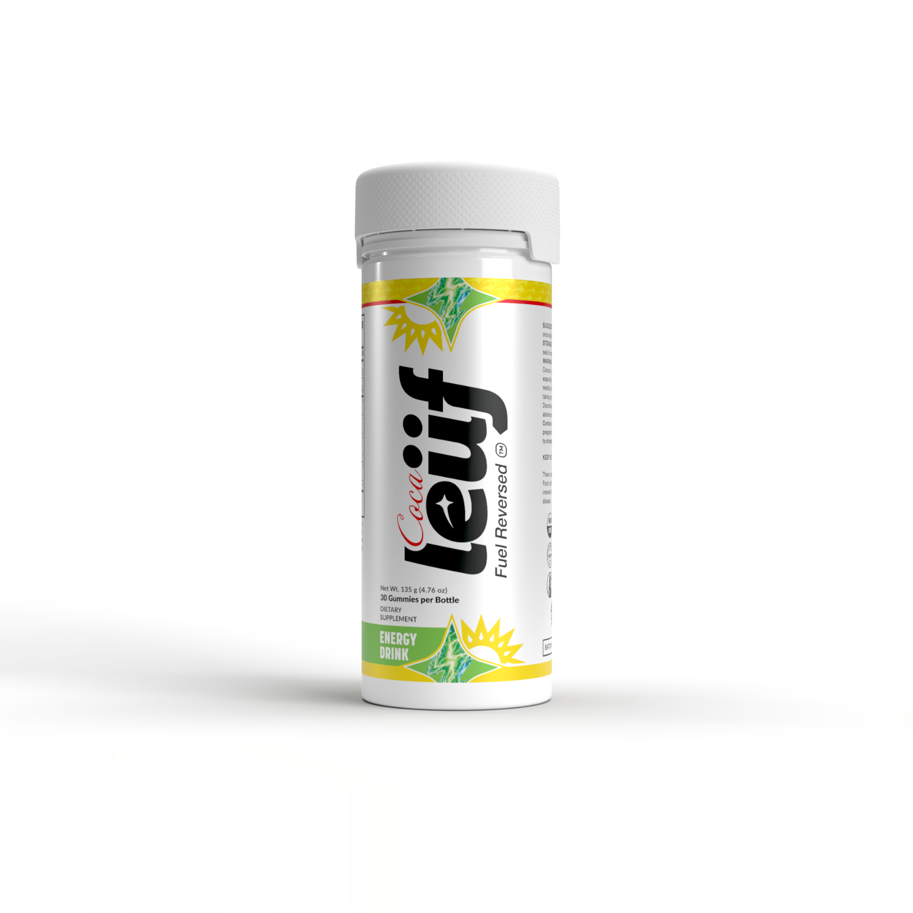 Leuf Coca Gummies - Energy Drink Flavor
