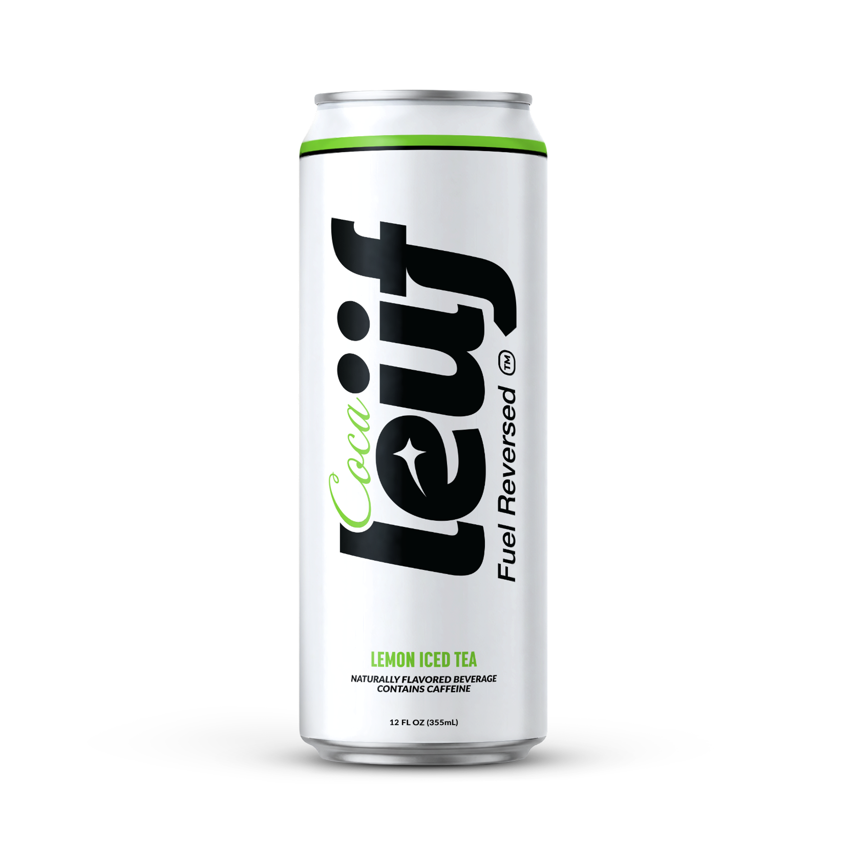 Leuf Energy Drink 12oz - Lemon Iced Tea