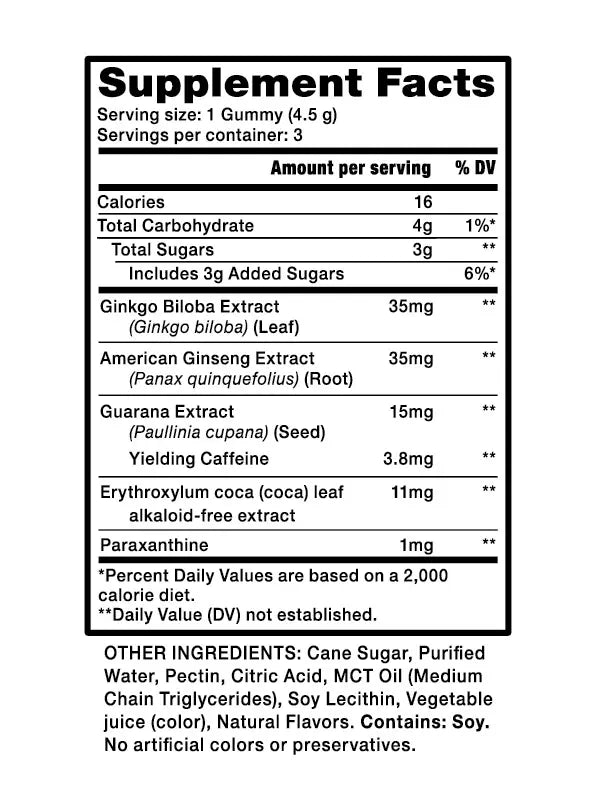 Coca Gummies - Energy Drink Flavor